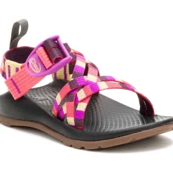 Discount Chaco Little Kid's ZX/1 EcoTread™ Sandal Pixel Blossom