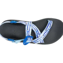 Online Chaco Men's Blue Fish Wide Width Z/1 Classic Sandal Anna&rsquo;s Blue Fish