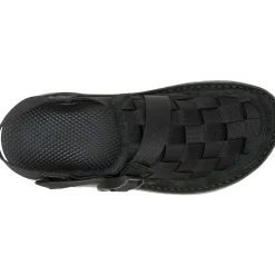 Online Chaco Men's Canyon Woven Clog Triple Black