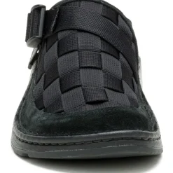 Online Chaco Men's Canyon Woven Clog Triple Black