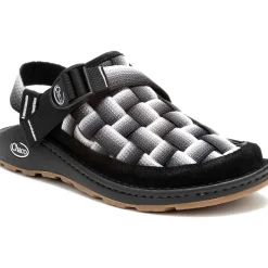 Clearance Chaco Men's Canyon Woven Clog Fade Black & White