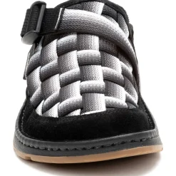 Clearance Chaco Men's Canyon Woven Clog Fade Black & White