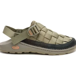 Discount Chaco Men's Canyon Woven Clog Mossy Olive