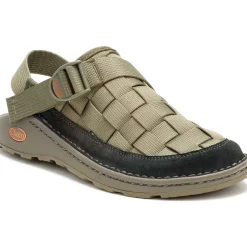 Discount Chaco Men's Canyon Woven Clog Mossy Olive