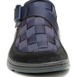 Outlet Chaco Men's Canyon Woven Clog Navy Alloy