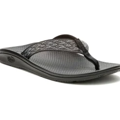 Sale Chaco Men's Classic Flip Flop Summit B + W
