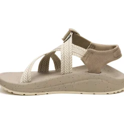 New Chaco Men's CushZ Extra Cushioned Sandal Frond Dark Vanilla
