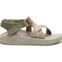 Online Chaco Men's CushZ Extra Cushioned Sandal Frond Truffle