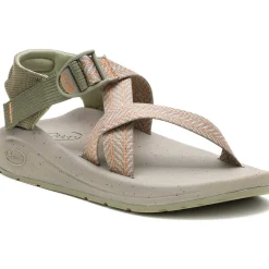 Online Chaco Men's CushZ Extra Cushioned Sandal Frond Truffle