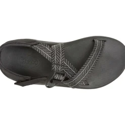 Sale Chaco Men's CushZ Extra Cushioned Sandal Frond Black