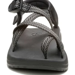 Hot Chaco Men's CushZ Toe-Loop Extra Cushioned Sandal Frond Black