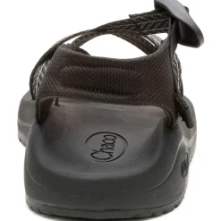 Hot Chaco Men's CushZ Toe-Loop Extra Cushioned Sandal Frond Black