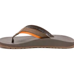Discount Chaco Men's Lowdown Leather Flip Flop Coffee