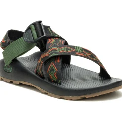 Chaco Men's Mega Z/1 Wide-Strap Classic Sandal Paddle Dark Ivy