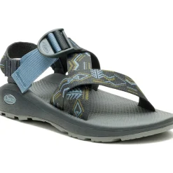 Sale Chaco Men's Mega Z/Cloud Wide-Strap Cushioned Sandal Paddle Graphite