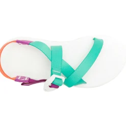 Online Chaco Women's Aura Z/1 Adjustable Strap Classic Sandal Tropical Teal