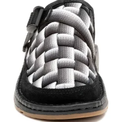 New Chaco Women's Canyon Woven Clog Fade Black & White