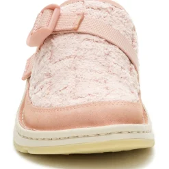 Hot Chaco Women's Canyon Woven Clog Fluff Light Pink