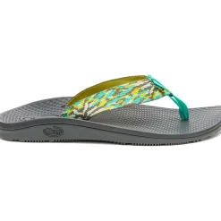 Clearance Chaco Women's Classic Flip Flop Flare Caribbean
