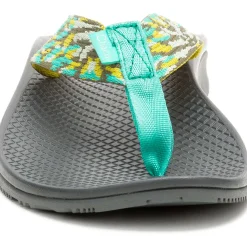 Clearance Chaco Women's Classic Flip Flop Flare Caribbean