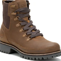 Chaco Women's Fields Lace Waterproof Boot Maple Brown