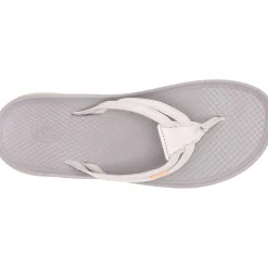 Discount Chaco Women's Lowdown Leather Flip Flop Windswept
