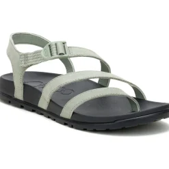 Chaco Women's Lowdown Strappy Sandal White Sage