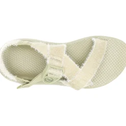 Clearance Chaco Women's Mega Z Wide-Strap Classic Fuzzy Muted Sage