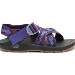 Hot Chaco Women's Mega Z/1 Wide-Strap Classic Sandal Paddle Grape