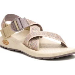 Online Chaco Women's Mega Z/Cloud Wide-Strap Cushioned Sandal Summit Khaki