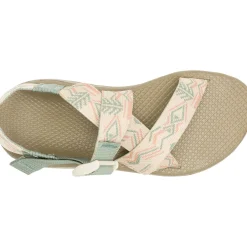 Clearance Chaco Women's Mega Z/Cloud Wide-Strap Cushioned Sandal Paddle Sage