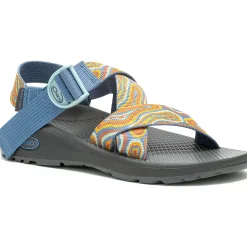 Outlet Chaco Women's Mega Z/Cloud Wide-Strap Cushioned Sandal Agate Baked Clay