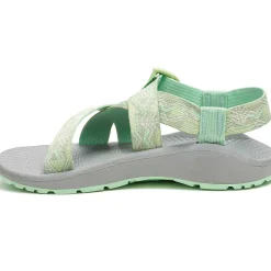Online Chaco Women's Mega Z/Cloud Wide-Strap Cushioned Sandal Paddle Celadon