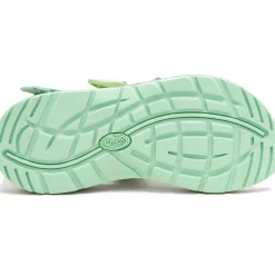 Online Chaco Women's Mega Z/Cloud Wide-Strap Cushioned Sandal Paddle Celadon