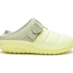 New Chaco Women's Ramble Rugged Canvas Clog Faded Limeade