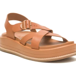 Discount Chaco Women's Townes Midform Sandal Cashew