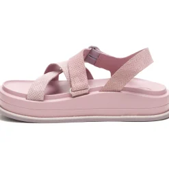 Clearance Chaco Women's Townes Suede Midform Sandal Rose Quartz