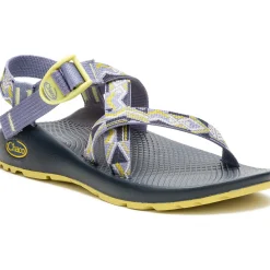 Outlet Chaco Women's Z/1 Adjustable Strap Classic Sandal Paddle Shadow Citron