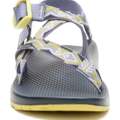 Outlet Chaco Women's Z/1 Adjustable Strap Classic Sandal Paddle Shadow Citron