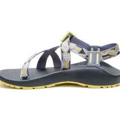 Outlet Chaco Women's Z/1 Adjustable Strap Classic Sandal Paddle Shadow Citron