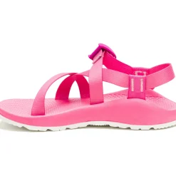 Discount Chaco Women's Z/1 Pink Tones Adjustable Strap Classic Sandal Tickled Pink