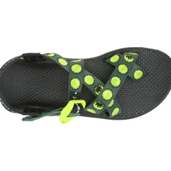 Outlet Chaco Women's Z/2 Woof Woof Adjustable Strap Classic Sandal Chewin' Dark Green