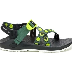 Sale Chaco Women's Z/1 Woof Woof Adjustable Strap Classic Sandal Chewin' Dark Green