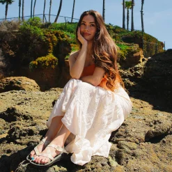 Outlet Chaco Women's Z/Cloud 2 Adjustable Strap Cushioned Sandal Oculi Sand