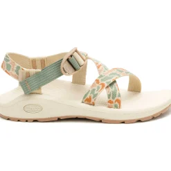 Discount Chaco Women's Z/Cloud Adjustable Strap Wide-Width Cushioned Sandal Pebble Sage