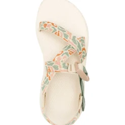 Discount Chaco Women's Z/Cloud Adjustable Strap Wide-Width Cushioned Sandal Pebble Sage