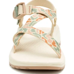 Discount Chaco Women's Z/Cloud Adjustable Strap Wide-Width Cushioned Sandal Pebble Sage